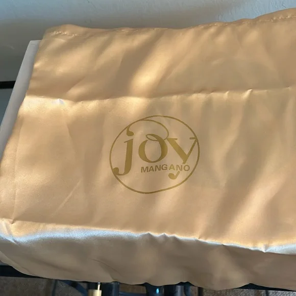 Joy Mangano SZ 10 orthotic gel insole black slipper/shoe NWB with dust bag - Picture 7 of 7